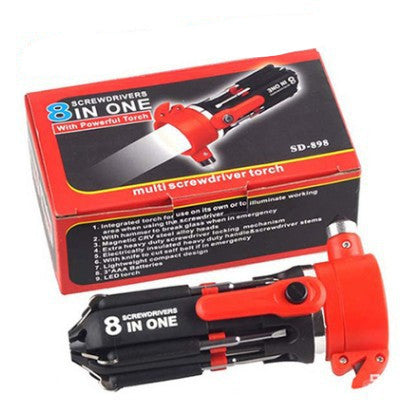 car supplies 8 in 1 screwdriver
