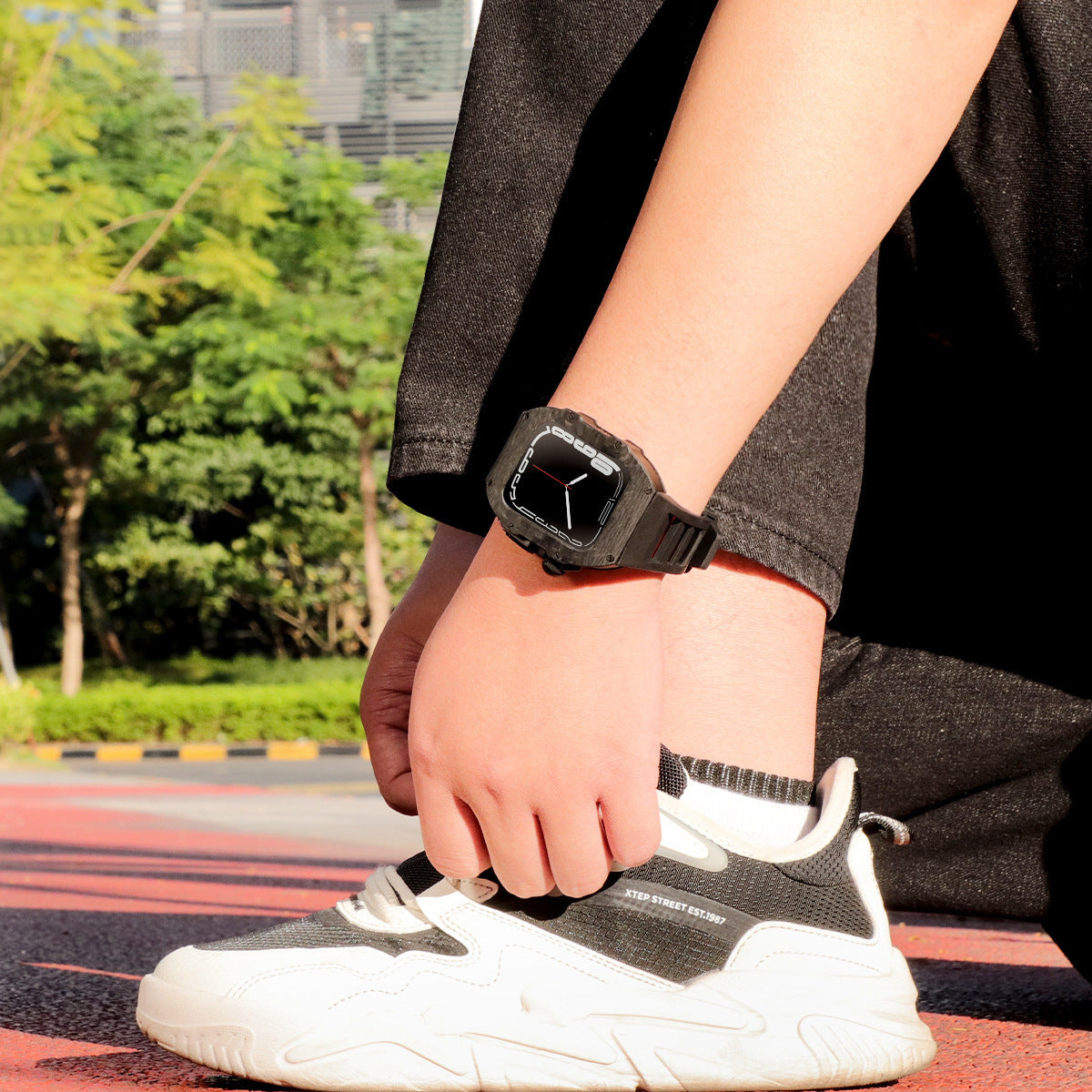 carbon fiber watch protection case