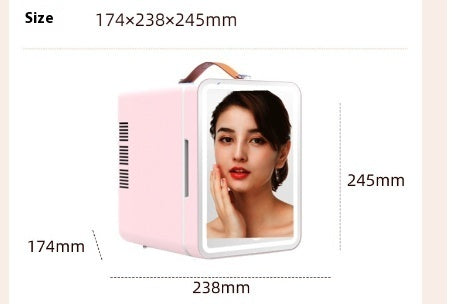 beauty refrigerador mackeup skin care products mini smal 110v portable buit -lig