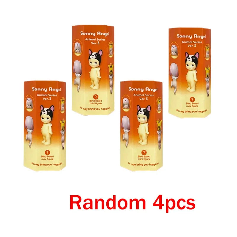 Sonny Angel Animal Posture Series Mystery Box Mini Anime Character Decorations Doll Fans Kids Christmas Birthday Gifts