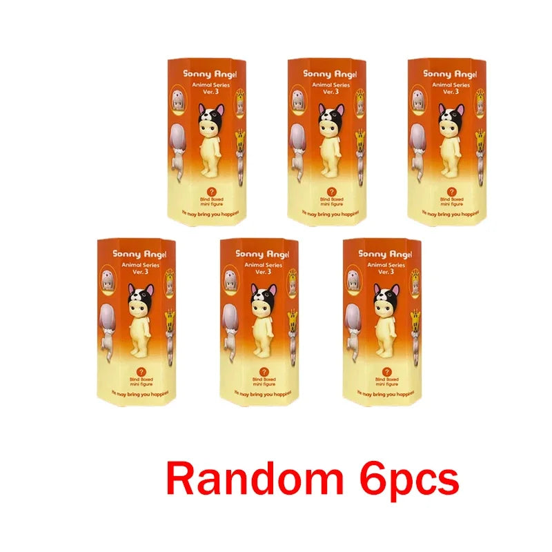 Sonny Angel Animal Posture Series Mystery Box Mini Anime Character Decorations Doll Fans Kids Christmas Birthday Gifts