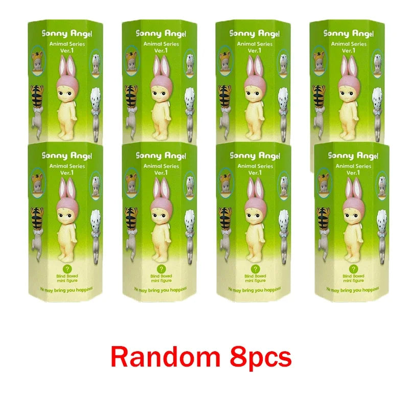 Sonny Angel Animal Posture Series Mystery Box Mini Anime Character Decorations Doll Fans Kids Christmas Birthday Gifts