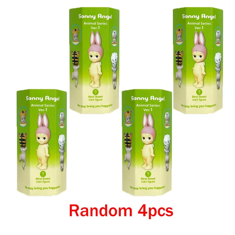 Sonny Angel Animal Posture Series Mystery Box Mini Anime Character Decorations Doll Fans Kids Christmas Birthday Gifts
