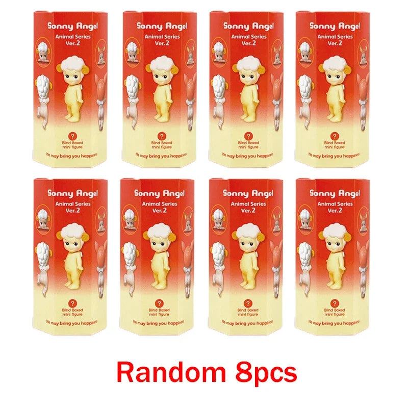 Sonny Angel Animal Posture Series Mystery Box Mini Anime Character Decorations Doll Fans Kids Christmas Birthday Gifts