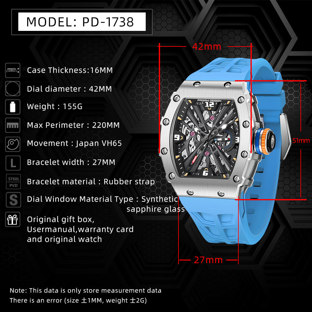 square men"s quartz calendar watch
