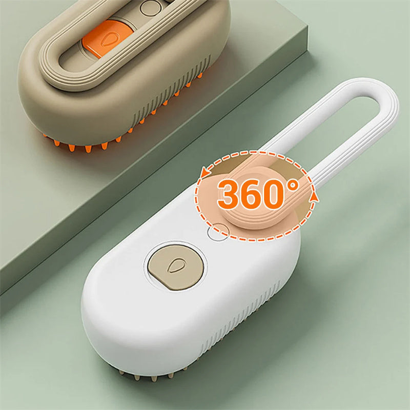 cat steam brush steamy dog brush 3 in 1 electrrc spray cat