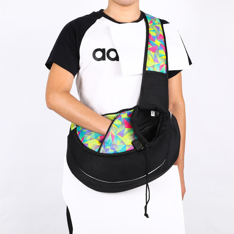 carrying pets bag women outdoor portable crossbody bag for dogs cats pet