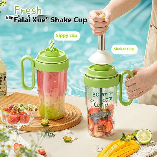 shaker comes with ice tray ice muddler stick