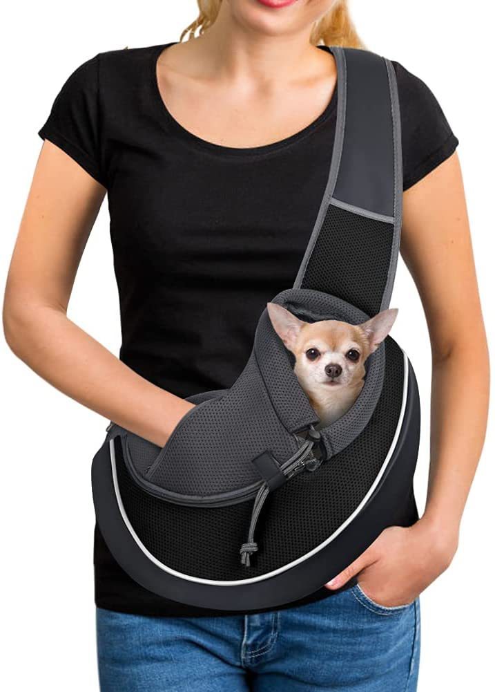 carrying pets bag women outdoor portable crossbody bag for dogs cats pet