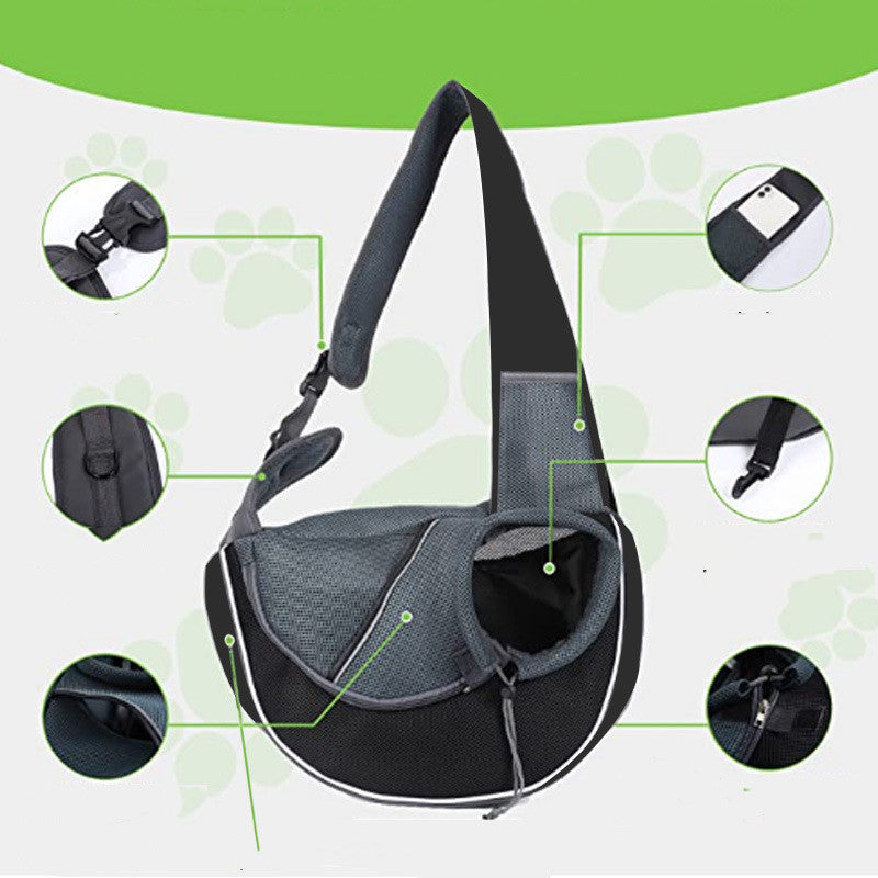 carrying pets bag women outdoor portable crossbody bag for dogs cats pet