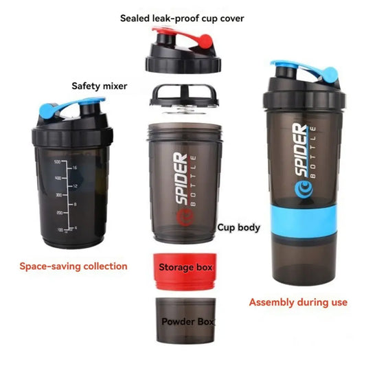 Shaking Cus Sports Shake Mixing Water Glass