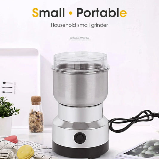 Mini Electric Grinder Household 300ml Ultrafine Baby Food Pulverizerain Mill 2/4 Blades